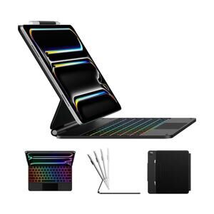 Typecase Edge Keyboard Case for iPad Pro 13-inch (M4) 2024,Magic Keyboard RGB